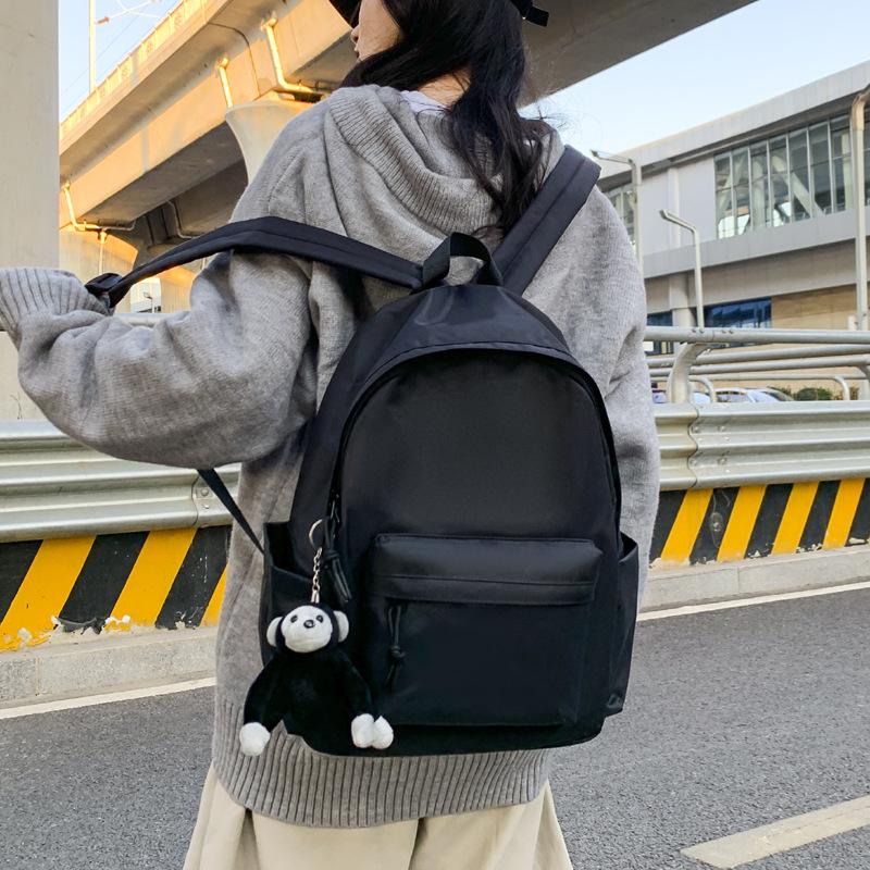 Backpack Men's Backpack Large Capacity New Men's Middle School Student Junior High School Student High School Student School Bag Women