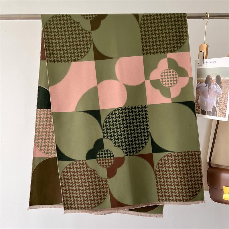 Winter Cashmere Women Scarf Female Luxury  Scarves Lady Long Bandana Women Fashion Shawl Wraps Foulard Poncho Pashmina