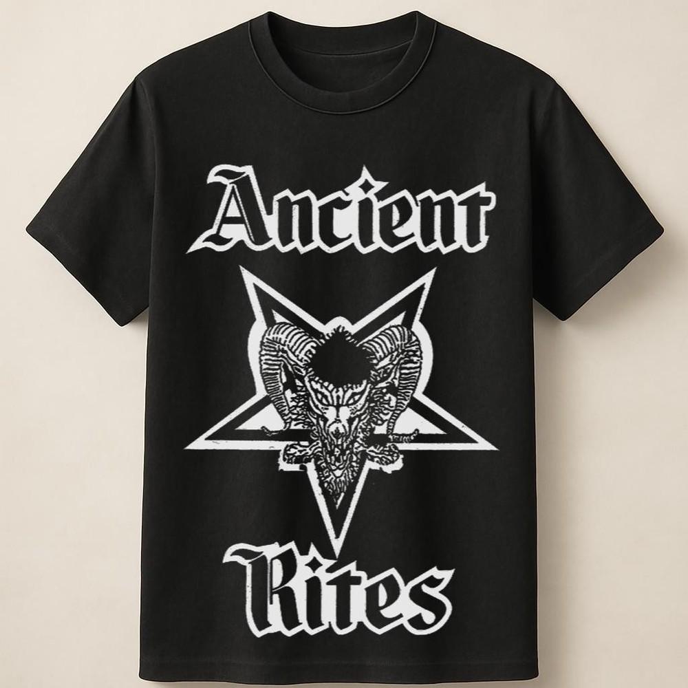 

Ancient Rites Black Metal Unisex T-Shirt Goat Satanic Star Unisex T-Shirt XXXXL