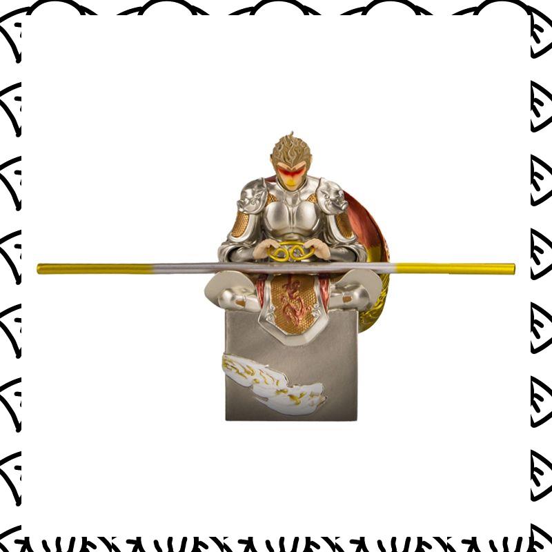 A71Z Wukongs , Black Myth Wukong Statue,Monkey King Action Figure, Monkey Ornaments Sculpture Office Bedroom Decoration