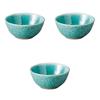 Setomonohonpo (Setomonohonpo) Set of 3 Turkish Glazed 4.0 Deep Bowls [12.1 X 5.8cm] | Small Ceramic Bowls