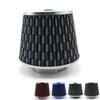 1 Stuk Auto Accessoires 76 Mm 3 Inch Auto Luchtfilters Ventilatiefilter Hoge Doorstroming Inlaat Kit Gaas Kegel Motorbeschermer Vervanging