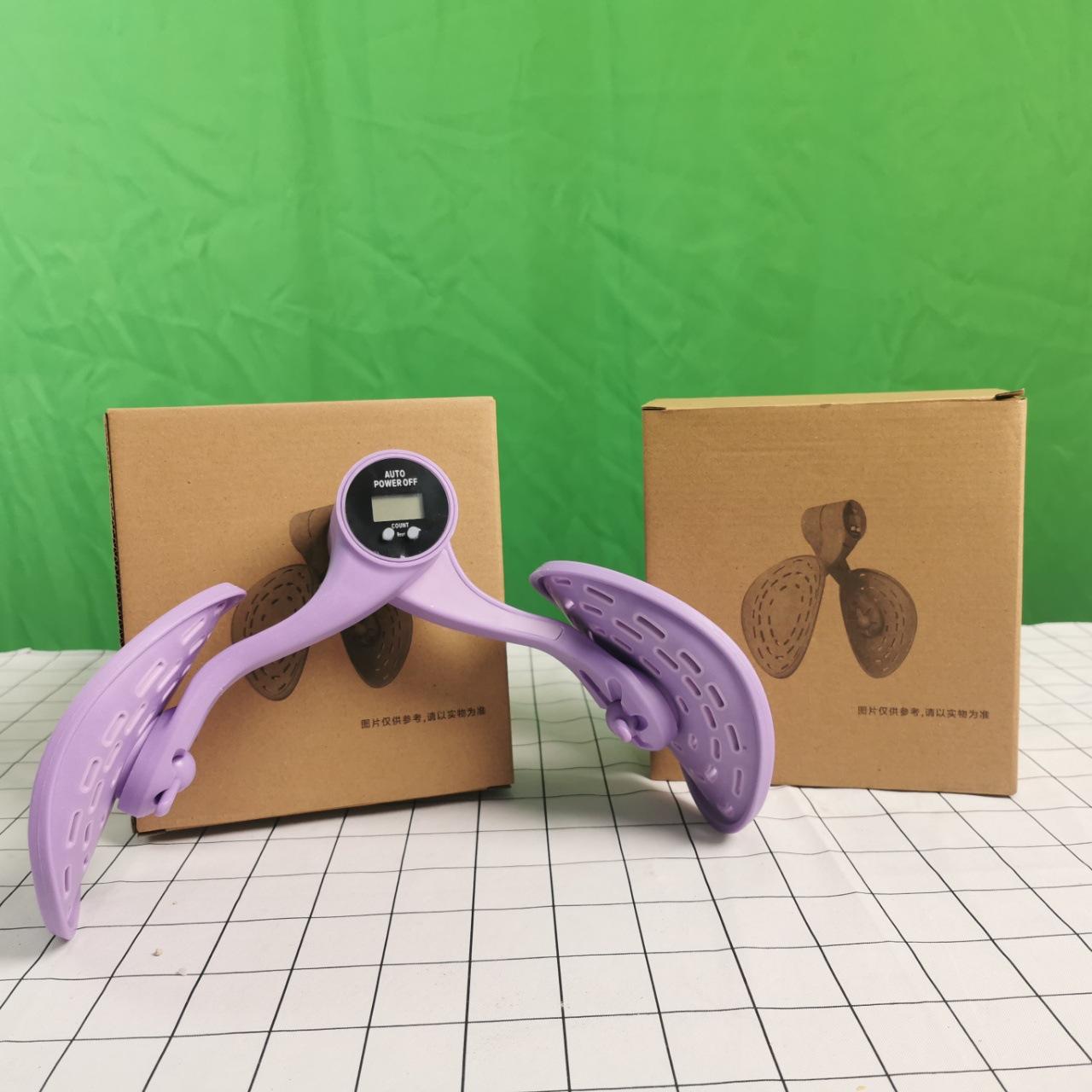 

Розумний тренажер для м’язів тазового дна Kegel Skinny Inner Thigh Postpartum Training Підрахунковий тренажер для м’язів тазового дна Затиск для сідниць фіолетовий