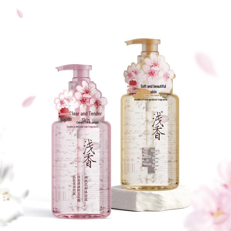 Gentle Rose Petal Amino Acid Shower Gel