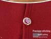 Women's Plus Velvet Warm Pajama Cardigan Set for Fall/Winter – Two-Piece Homewear for Grandma/Mom