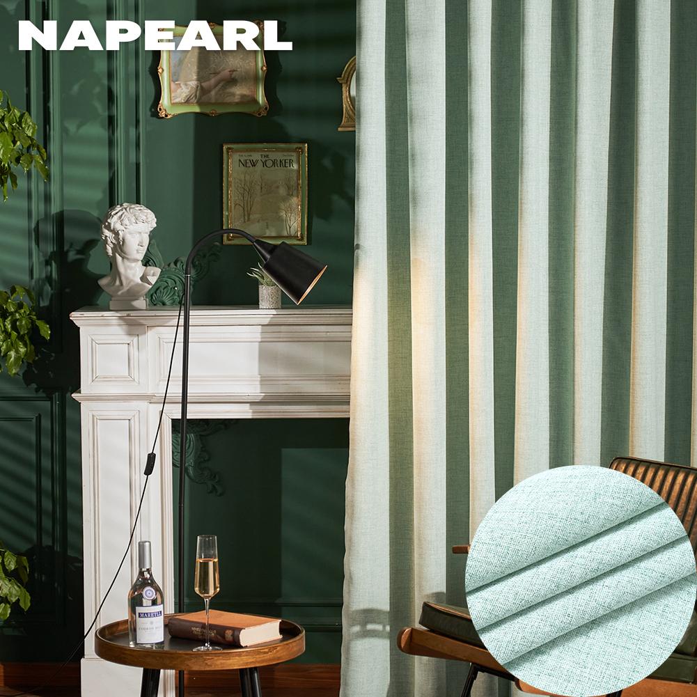 1PC NAPEARL Einfarbig Nachahmung Leinen Fenster Tüll Wohnzimmer Vorhang Sheer Vorhang Küche Tür Schlafzimmer Vorhang