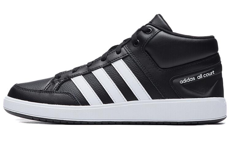 Adidas Neo All Court Mid Shoes Black/White H02981 36