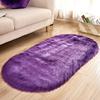 Soft Rug Chair Cover Artificial Sheepskin Wool Warm Hairy Carpet Seat Mats Rug 