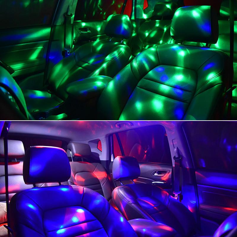 1 Pcs Multi Color USB LED Car Interior Lighting Kit Atmosphere Light Neon Colorful Lamps Interesting Portable Accessories