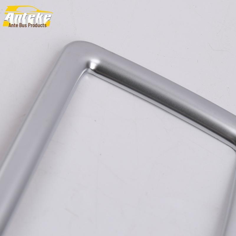14-Model Corolla Armrest Box Decoration: Electroplated Cup Holder & Bright Ring Patch