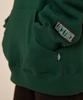 Lucky Dice Heavy Cotton Retro Brushed Fleece Hoodie_Deep Green (Unisex)