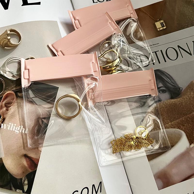 EVA Anti-Oxidation Soft Jewelry Storage Bag for Earrings & Necklace