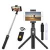 Portable Mini Bluetooth Selfie Stick Tripod Foldable Selfie Bracket With Remote Control For iPhone Huawei OPPO Phone Video Live 7