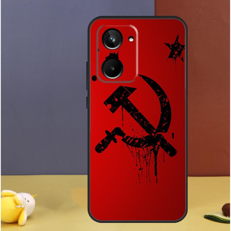 USSR Flag Soviet Union For Realme 15 Pro GT7 10 11 12 13 14 Pro Plus C67 C65 C63 C61 C55 C53 C51 C35 C71 C75 Case
