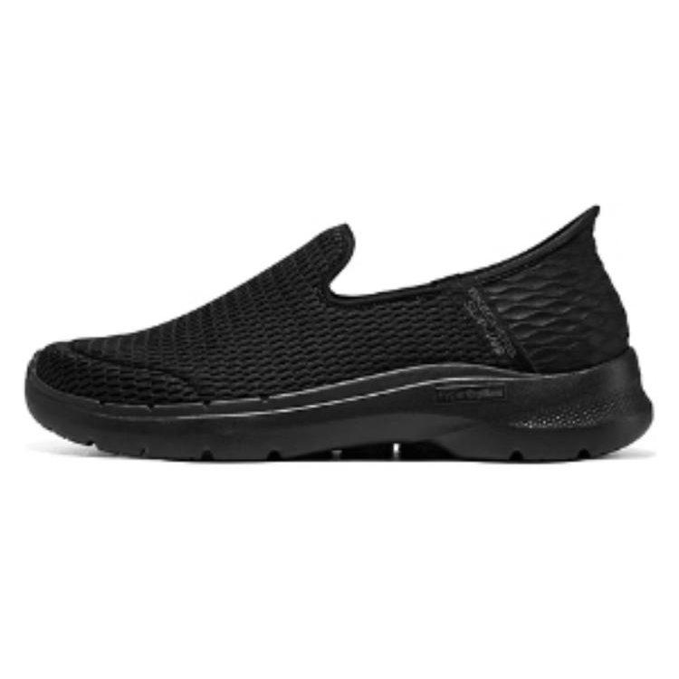 Skechers Go Walk 6 Hands Free Slip Ins Fabric Abrasion Resistant Breathable Abrasion Resistant Breathable Low top 894234-BBK