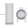 300 Micron Stainless Steel Homemade Brew Beer Hop Mesh Filter Strainer with Hook Beer Brewing Hop Spider Mesh Filter Strainer