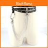 Womens Fashion Belt With Studded Buckle For Casual And Party Outfits