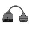 Plastic OBD to OBD2 Adapter Black Car Diagnostic Tool New 16Pin Connector  Car Repair