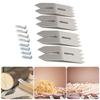 4Pieces Carpentry Clamp Set Durable Metal Construction Ensures Stability and Precision for All Skill Levels in Woodwork