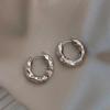 Minimalistisch Nieuw Hete Verkoop Trendy Verguld Goudkleurig Cirkel Oorbellen voor Vrouwen Oorring Oorring Klassieke Sieraden