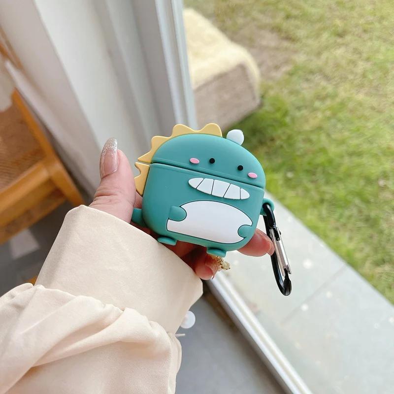 Voor OPPO Enco Air 2i Hoesje Cartoon Zacht Siliconen Oortje Hoesje Voor OPPO Enco Buds 2 TWS Headset Oplaaddoosje Beschermhoes for OPPO Enco Air 2i