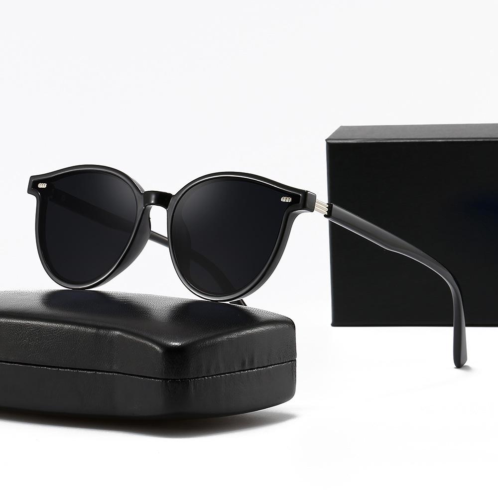 Polarized Unisex Oversized Anti-UV Sunglasses for Sunglasses for Live Broadcasts