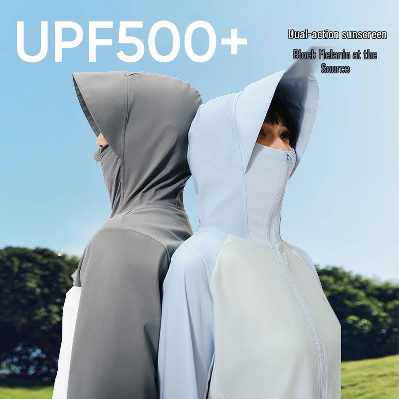 Trendy Women's UV Protection Lightweight Ice Silk Jacket for Outdoor Activities