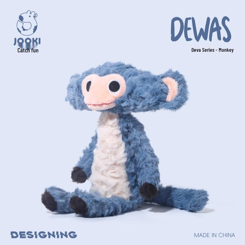 Deva Fox Plush Monkey Doll - Stuffed Animal Gift & Sleeping Pillow