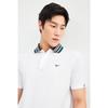 Septwolves Men's Lapel Short Sleeve Cotton T-Shirt