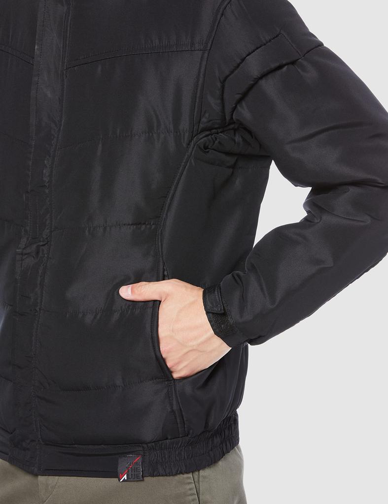 [Shinmen] Arbeitsjacke Winterkleidung Herren 06_Schwarz LL