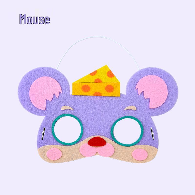 DIY Kids' Animal Masks: Educational & Interactive Dress-up Game