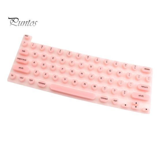 

Nail Art Keyboard Film Cover Soft Silicone Full Size Laptop Keyboard Protector Antistatic Keyboard Skin розовый