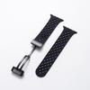 Apple S11 Ultra Single-Loop Sports iWatch Strap: Breathable Magnetic Buckle Silicone Wristband