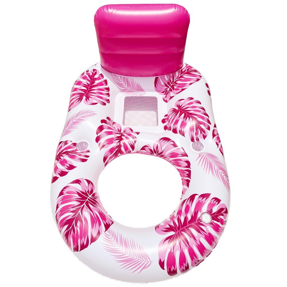 New Style Daisy Stripe Inflatable Pool Float Lounger
