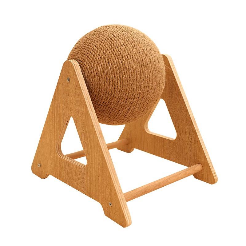 Cat Scratching Board Toy with Ball Sisal Rope Perches for Climbing Sharpening Cat Tree Accessories Self Play pet products