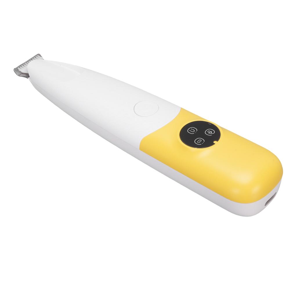 Pet Trimmer Rechargeable Cordless Foot Hair Grooming for Cats Dogs with Brush USB Cable