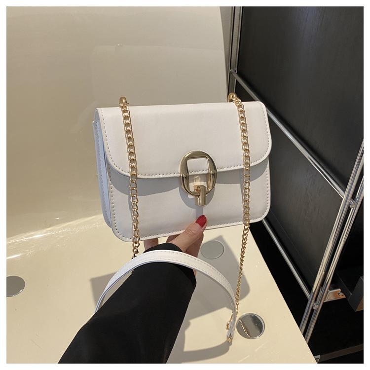 

Популярні цього року невеликі сумки жіночі сумки 2024 осінь нові модні модні сумки простий повсякденний плече маленька квадратна сумка білий