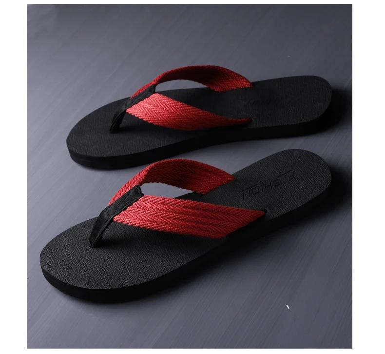 Fashion Fashion Beach Flip Flops Summer Men Flip Flops Shoes Sandals Open Toe Slipper Indoor & Outdoor Flip-flops 38-45 Male Shoes