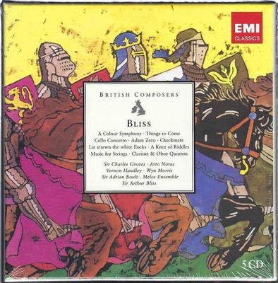 CD ARTHUR BLISS - Arthur Bliss  5099902901824 EMI Classics 2005 Europe Classical Used