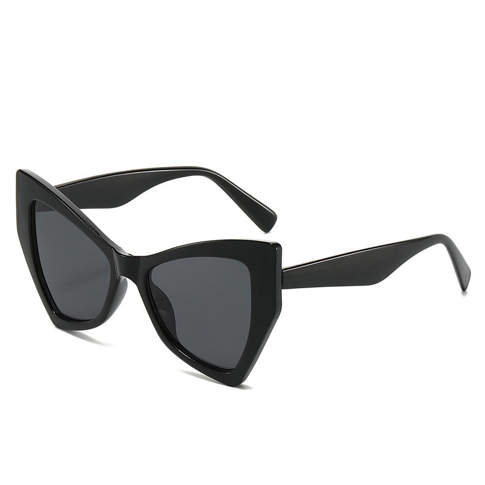 

New Retro Fashion Leopard Print Gradient Cat Eye Women Sunglasses Luxury Brand Design All Match Men Sun Glasses Uv400 as picture