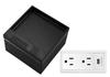 Stainless Steel Concealed Universal Floor Power Socket Box