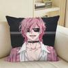 Yuri Ayato BL Anime YBC Square Sofa Pillow Cover Solid Color Living Room Home Decor Cushion Case