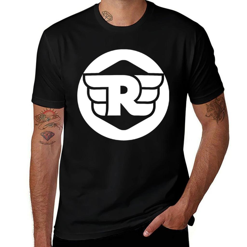 Best White Motorcycle Logo Tshirt No Iron Casual Short Sleeve Top