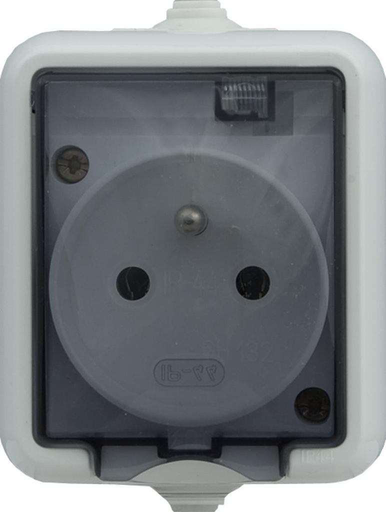 Kos Hydro Line white - single socket GH 132