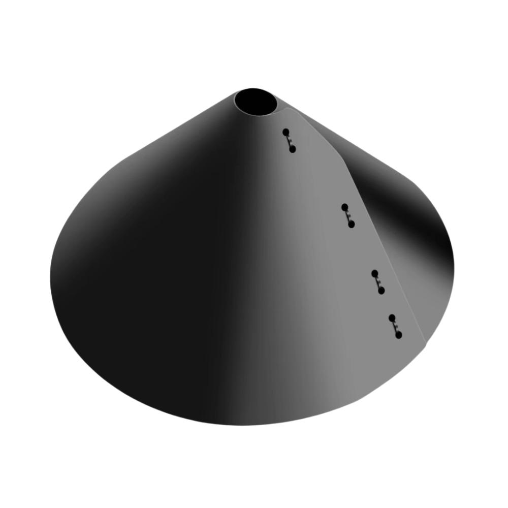 

PP Squirrel Proof Baffles Wrap Around Bird Feeder Guard New Squirrel Baffle Garden Accessories 12 inch