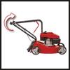 Einhell tondeuse à gazon thermique gc-pm 40/2 (132cc, surfaces jusqu’à 800 m², largeur de coupe 40 cm)
