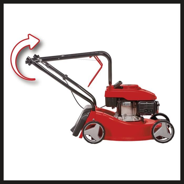 Einhell Tondeuse À Gazon Thermique GC-PM 40/2 (132cc, Surfaces Jusqu’à 800 M², Largeur De Coupe 40 Cm)
