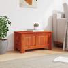 Storage Chest with Lid Brown Solid Acacia Wood