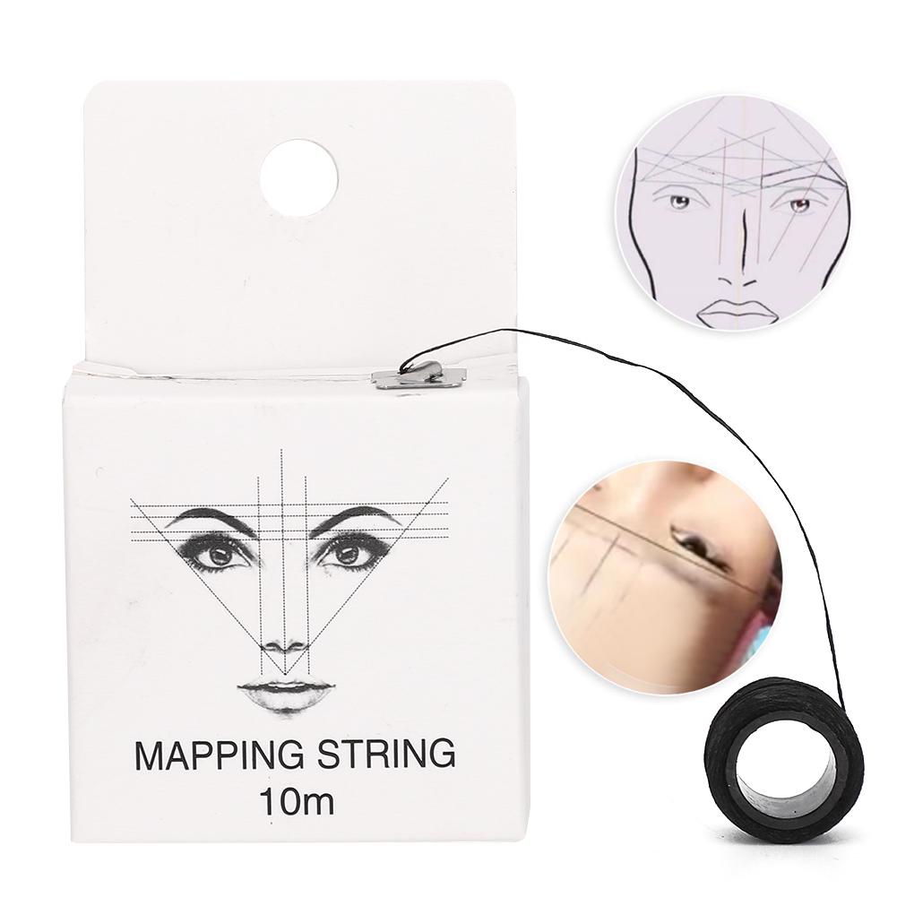

10m Pre Inked Mapping String Microblading Eyebrow Marker Thread Line ToolPre Inked Mapping String