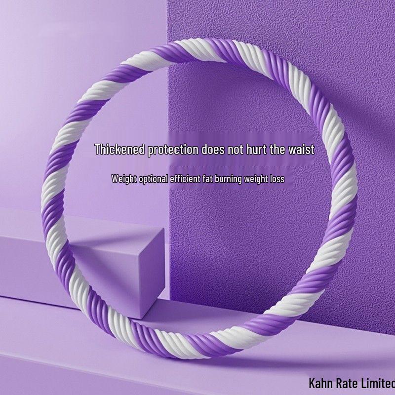 Weighted Soft Hula Hoop for Women's Slimming and Waist Fitness - Gentle On the Waist
